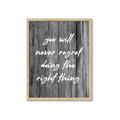Picture of The Right Thing _GroupedProduct_Rectangle_Portrait_Framed_Matted_