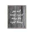 Picture of The Right Thing _GroupedProduct_Rectangle_Portrait_Framed_Matted_