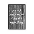 Picture of The Right Thing _GroupedProduct_Rectangle_Portrait_Framed_Matted_