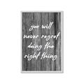 Picture of The Right Thing _GroupedProduct_Rectangle_Portrait_Framed_Matted_