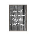 Picture of The Right Thing _GroupedProduct_Rectangle_Portrait_Framed_Matted_