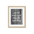 Picture of The Right Thing _GroupedProduct_Rectangle_Portrait_Framed_Matted_
