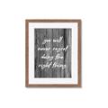 Picture of The Right Thing _GroupedProduct_Rectangle_Portrait_Framed_Matted_