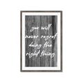 Picture of The Right Thing _GroupedProduct_Rectangle_Portrait_Framed_Matted_