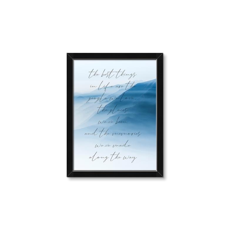 Picture of The Best Things in Life _GroupedProduct_Rectangle_Portrait_Framed_Matted_