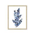 Picture of Blue Color Eucalyptus I  _GroupedProduct_Rectangle_Portrait_Framed_Matted_