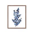 Picture of Blue Color Eucalyptus I  _GroupedProduct_Rectangle_Portrait_Framed_Matted_