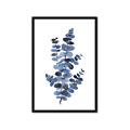 Picture of Blue Color Eucalyptus I  _GroupedProduct_Rectangle_Portrait_Framed_Matted_