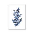 Picture of Blue Color Eucalyptus I  _GroupedProduct_Rectangle_Portrait_Framed_Matted_