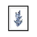 Picture of Blue Color Eucalyptus I  _GroupedProduct_Rectangle_Portrait_Framed_Matted_