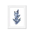 Picture of Blue Color Eucalyptus I  _GroupedProduct_Rectangle_Portrait_Framed_Matted_