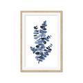 Picture of Blue Color Eucalyptus I  _GroupedProduct_Rectangle_Portrait_Framed_Matted_