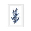 Picture of Blue Color Eucalyptus I  _GroupedProduct_Rectangle_Portrait_Framed_Matted_
