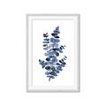 Picture of Blue Color Eucalyptus I  _GroupedProduct_Rectangle_Portrait_Framed_Matted_