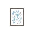 Picture of Blue Leaves IV _GroupedProduct_Rectangle_Portrait_Framed_Matted_