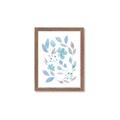 Picture of Blue Leaves IV _GroupedProduct_Rectangle_Portrait_Framed_Matted_