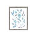 Picture of Blue Leaves IV _GroupedProduct_Rectangle_Portrait_Framed_Matted_