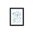 Picture of Blue Leaves IV _GroupedProduct_Rectangle_Portrait_Framed_Matted_