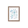 Picture of Blue Leaves IV _GroupedProduct_Rectangle_Portrait_Framed_Matted_