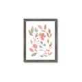Picture of Red Leaves IV _GroupedProduct_Rectangle_Portrait_Framed_Matted_