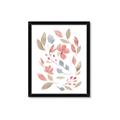 Picture of Red Leaves IV _GroupedProduct_Rectangle_Portrait_Framed_Matted_