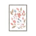Picture of Red Leaves IV _GroupedProduct_Rectangle_Portrait_Framed_Matted_