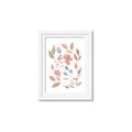 Picture of Red Leaves IV _GroupedProduct_Rectangle_Portrait_Framed_Matted_