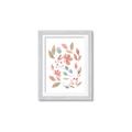 Picture of Red Leaves IV _GroupedProduct_Rectangle_Portrait_Framed_Matted_