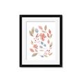 Picture of Red Leaves IV _GroupedProduct_Rectangle_Portrait_Framed_Matted_