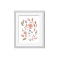 Picture of Red Leaves IV _GroupedProduct_Rectangle_Portrait_Framed_Matted_