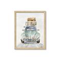 Picture of Traveling Car _GroupedProduct_Rectangle_Portrait_Framed_Matted_