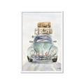 Picture of Traveling Car _GroupedProduct_Rectangle_Portrait_Framed_Matted_