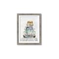 Picture of Traveling Car _GroupedProduct_Rectangle_Portrait_Framed_Matted_