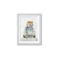 Picture of Traveling Car _GroupedProduct_Rectangle_Portrait_Framed_Matted_