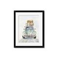 Picture of Traveling Car _GroupedProduct_Rectangle_Portrait_Framed_Matted_
