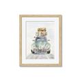 Picture of Traveling Car _GroupedProduct_Rectangle_Portrait_Framed_Matted_