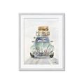 Picture of Traveling Car _GroupedProduct_Rectangle_Portrait_Framed_Matted_