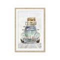 Picture of Traveling Car _GroupedProduct_Rectangle_Portrait_Framed_Matted_
