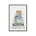 Picture of Traveling Car _GroupedProduct_Rectangle_Portrait_Framed_Matted_