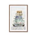 Picture of Traveling Car _GroupedProduct_Rectangle_Portrait_Framed_Matted_