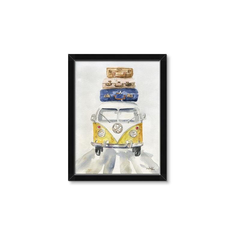 Picture of Traveling Van  _GroupedProduct_Rectangle_Portrait_Framed_Matted_