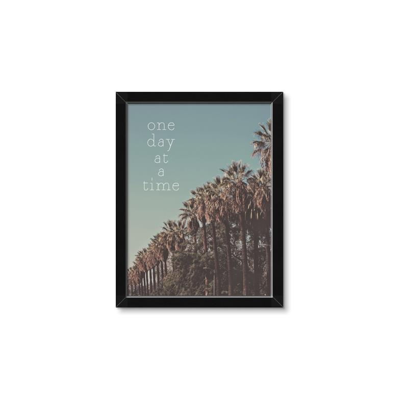 Picture of One Day at a Time _GroupedProduct_Rectangle_Portrait_Framed_Matted_