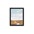 Picture of Desert Landscape Creek  _GroupedProduct_Rectangle_Portrait_Framed_Matted_
