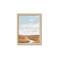 Picture of Desert Landscape Creek  _GroupedProduct_Rectangle_Portrait_Framed_Matted_