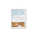 Picture of Desert Landscape Creek  _GroupedProduct_Rectangle_Portrait_Framed_Matted_