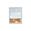 Picture of Desert Landscape Creek  _GroupedProduct_Rectangle_Portrait_Framed_Matted_