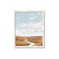 Picture of Desert Landscape Creek  _GroupedProduct_Rectangle_Portrait_Framed_Matted_