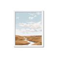 Picture of Desert Landscape Creek  _GroupedProduct_Rectangle_Portrait_Framed_Matted_