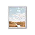 Picture of Desert Landscape Creek  _GroupedProduct_Rectangle_Portrait_Framed_Matted_