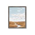 Picture of Desert Landscape Creek  _GroupedProduct_Rectangle_Portrait_Framed_Matted_
